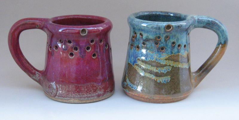 muddy mountain pottery puzzle mugs stoneware